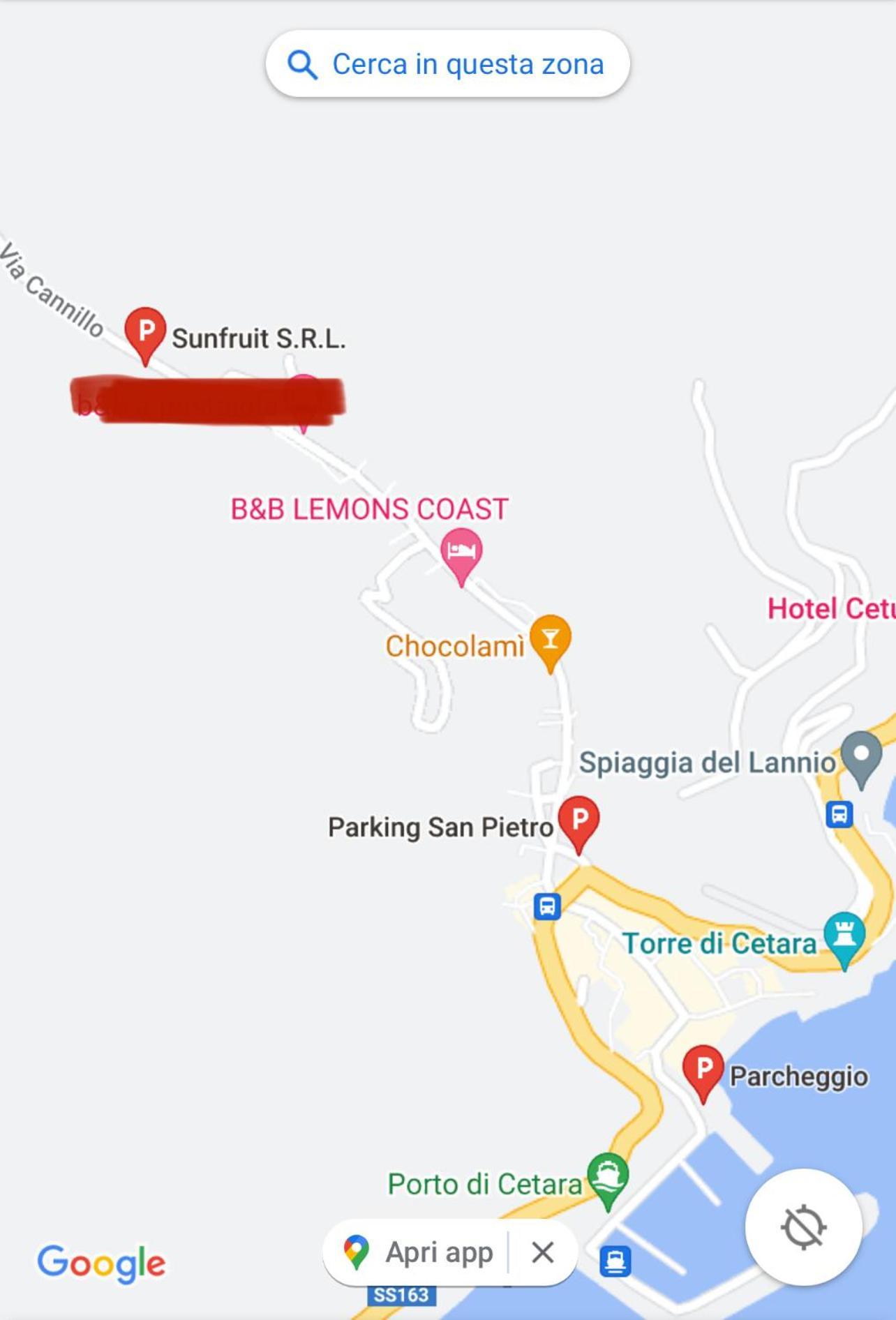 B&B Lemons Coast Cetara Eksteriør bilde